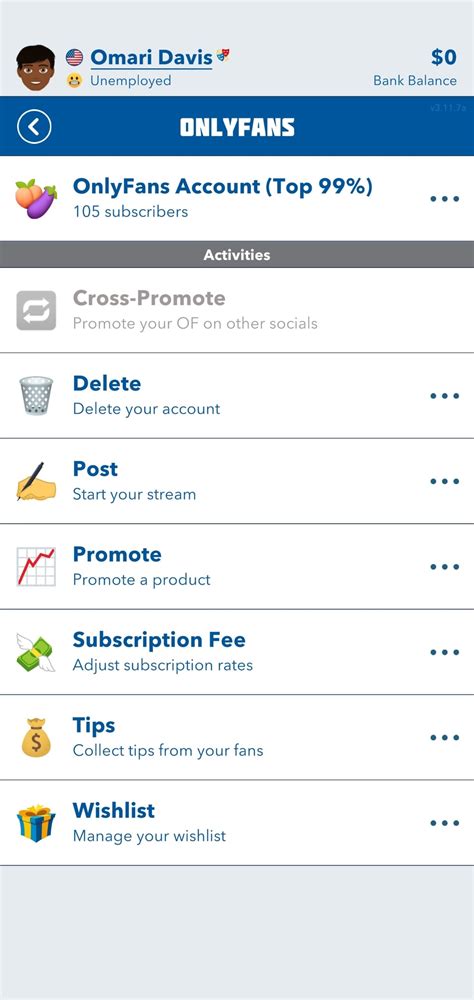 bitlife only fans update|OnlyFans Update : r/BitLifeApp .